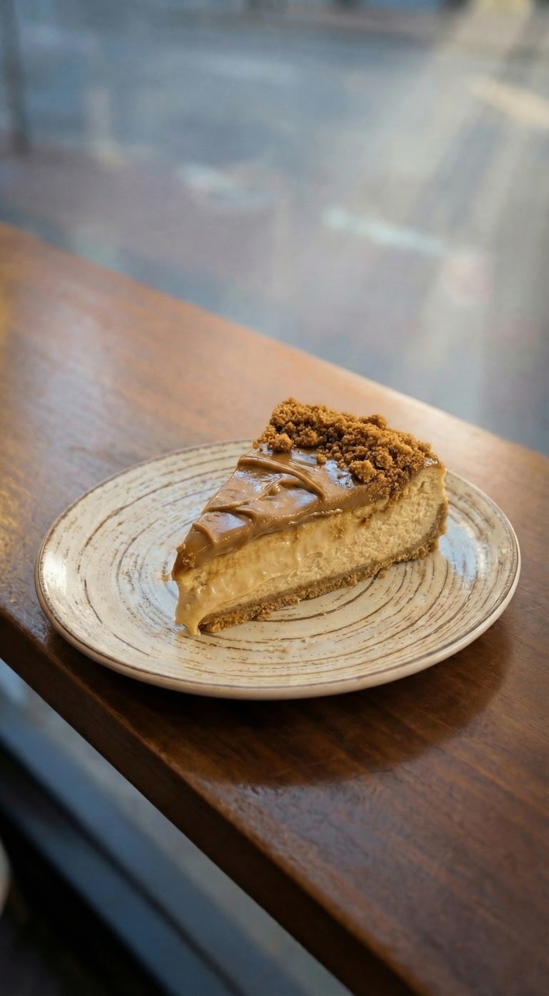 Tarta de queso Lotus Biscoff